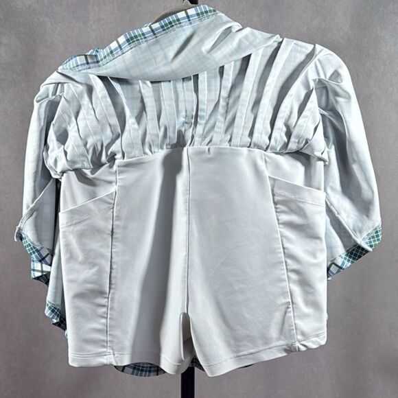 SMITH & QUINN Gwen Sport Plaid Pleated 15" Skort - Picture 10 of 12